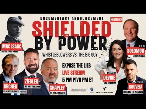 New Documentary Announcement: Shielded By Power | Whistleblowers vs. the Big Guy
