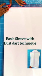 Basic sleeve is the first step to beautiful sleeve variationsDraft a sleeve block using the bust dart technique Required Measurements Bust Elbow Circumference Wrist circumference Sleeve length Feel free to ask questions | Precious Apparel