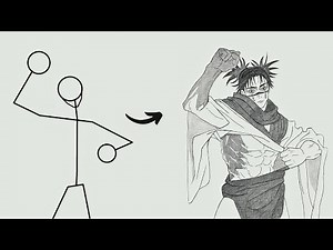 How to Draw Choso Step by Step | Jujutsu Kaisen 2 | Choso Drawing Tutorial