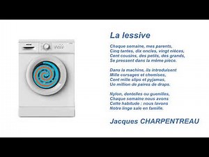 La lessive de Jacques Charpentreau