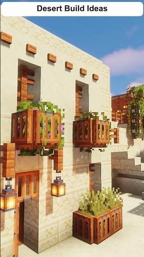 Minecraft Desert Build Ideas | Exotic Arid Inspiration! #Shorts
