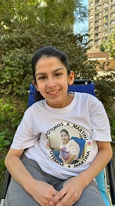 Hola, les comentamos que el periodista Karim Butte @kbutte se comunicó con mi mamá y le pidió disculpas por el hecho que sucedió ayer y para ayudarnos a difundir la campaña coordinó con Meganoticias para ser entrevistadas, cuya entrevista se realizó hoy en la mañana. Quiero darle las gracias a todas las personas que me ayudaron a difundir esto y por sus lindos mensajes, gracias al periodista por sus disculpas y darnos esta oportunidad en @meganoticiascl @mega.tv 🩷 | Martina Gonzalez