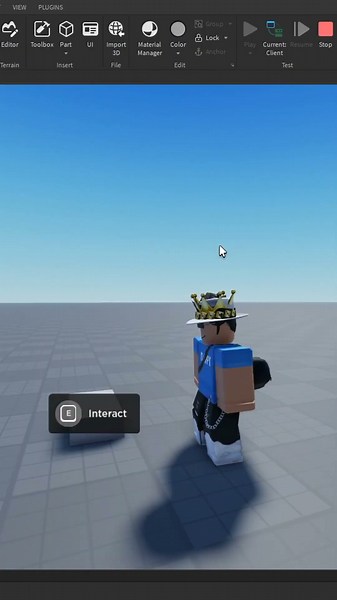 HOW TO MAKE A E TO OPEN A GUI 🛠️ Roblox Studio Tutorial