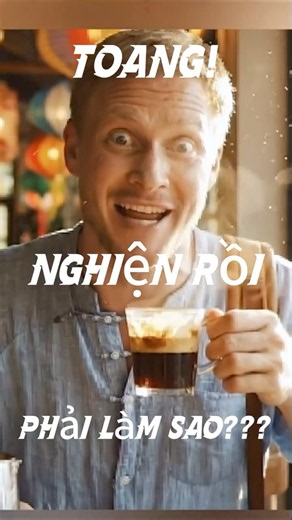 Người Tây lỡ nghiện Cà phê Việt thì phải làm sao? Công thức pha Nâu Đá. #shorts