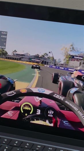F1 2025 on MacBook Air M4 Gameplay #shortsfeed