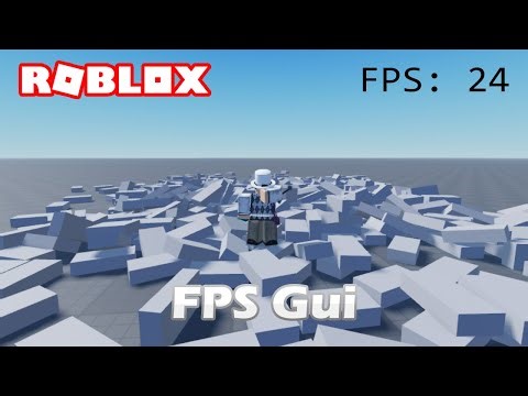 วิธีทำระบบ FPS Gui ใน Roblox Studio