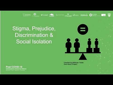 Stigma, prejudice, discrimination and social isolation after COVID-19 – Part 3