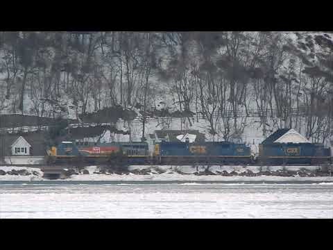 HV Highlights: CSX Heritage Units on the River & Other Hudson Specials