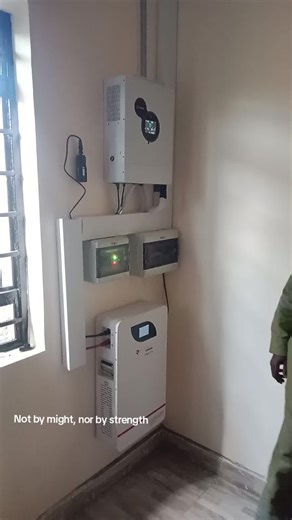 Solar PV System Installation with Hybrid Inverter