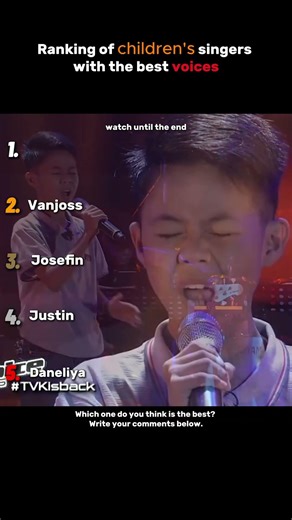 most most best child singers