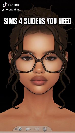 sliders are a must 😍 #sims4 #sims4cc | Sims 4