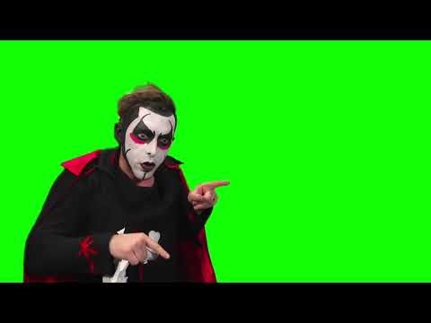 Danhausen “you…are…cursed!” green screen