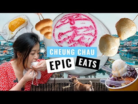 TOP 10 FOODS on CHEUNG CHAU ISLAND 🏝in Hong Kong 🇭🇰 | Must Eat OGs | epic street food guide 🥟🍡