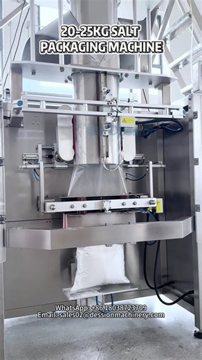20-25kg Salt Packaging Machine | Industrial Bagging System