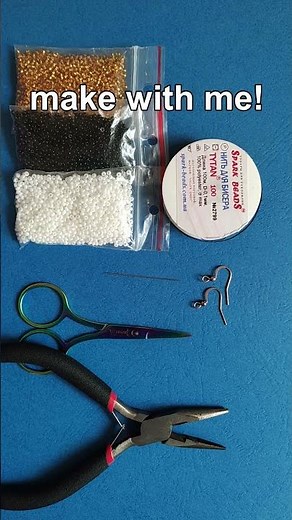 Seed Bead Floral Erarings Tutorial, Beading Tutorials