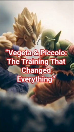 “Vegeta & Piccolo: The Training That Changed Everything”