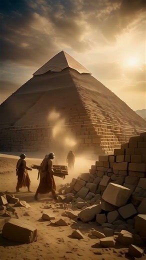 The impossible construction of the ancient world… how did they really build the Great Pyramid? 🏜️