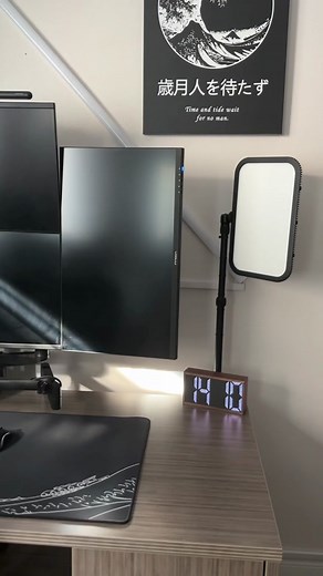 Modern Computer Setup in an Organized Room