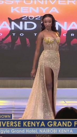 Evening Gown Competition at Miss Universe Kenya 2024
