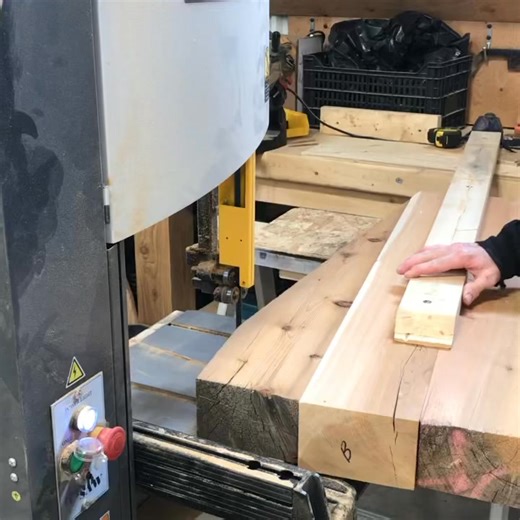 98K views · 863 reactions | Blast from the past, Weaver Beaver, cutting some treads for a spiral staircase  | Langberg Log Homes | Facebook