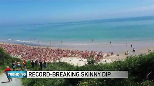 Record-Breaking Skinny Dip!!!! You need to see the video… | WGN Morning News