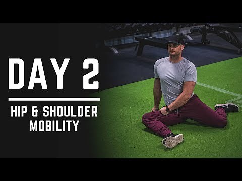 Day 2 - Hip Mobility + Shoulder Mobility Exercises - 30 Days of Training (MIND PUMP)