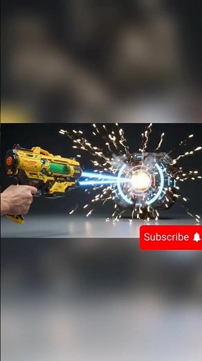 Insane Futuristic Blaster Shoots Dual Lasers!