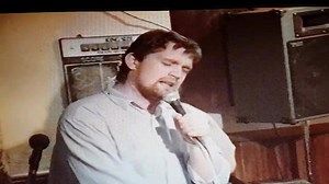 SEAMUS O'ROURKE WRITER/ACTOR (Singing Raglan Rd by Patrick Kavanagh).in the Faul Inn Mohill 1990s | Mohill leitrim by Michaelk Reynolds
