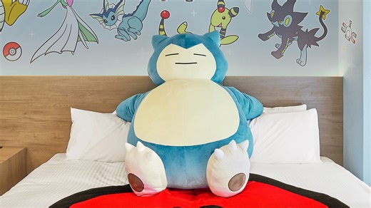 Pokemon-themed hotel rooms let fans sleep with Snorlax in Japan