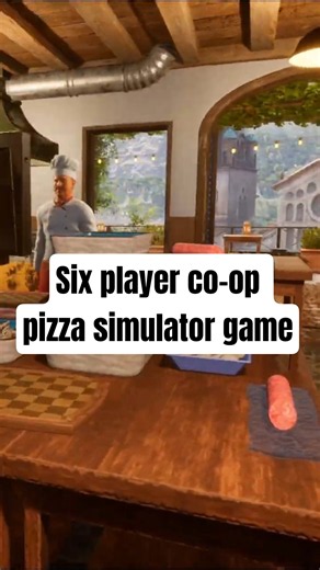 Grab your friends - you're opening a pizza restaurant in Italy #pizzahousesimulator #gaming