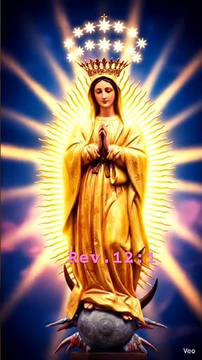 Una mujer vestida del sol. #apocalipsis 12:1 ￼