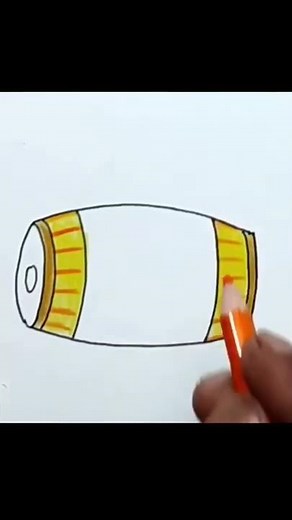 Dhol drawing
