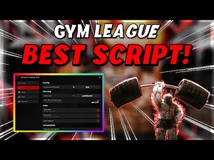 Gym League Script GUI / Hack (AUTOFARM, INFINITE MONEY, MAX STATS, AUTO WORKOUT) PASTEBIN 2024