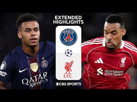 PSG vs. Liverpool: Extended Highlights | UCL Quarterfinals - Leg 1 | CBS Sports Golazo