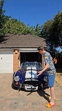 Speeding up my hairloss in the Cobra! #adamc #cancer #accobra