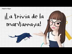Exploración del Mundo Natural y Social | Conocemos a: La Mantarraya | Animales marinos