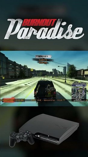 Burnout Paradise (PS3) Gameplay