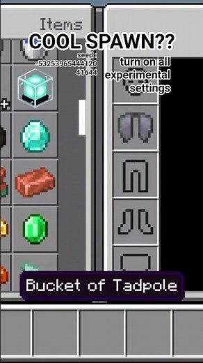 a cool Minecraft spawn #minecraft