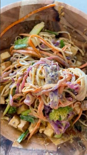 Gochujang Peanut Soba Noodles