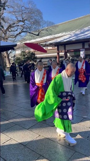 初詣😊成田山新勝寺❄️