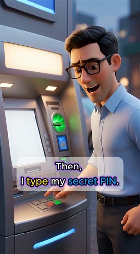 I need to withdraw money 🏦💸 | ATM Vocabulary | Learn English with Fun!