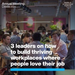 Here are 4 ways to build an equitable and thriving workplace. Learn more about the jobs of the future: https://ow.ly/VobZ50QqsBf Davos 2024 will host dialogues on creating growth and jobs for a new era. Follow the discussions at #wef24. | World Economic Forum