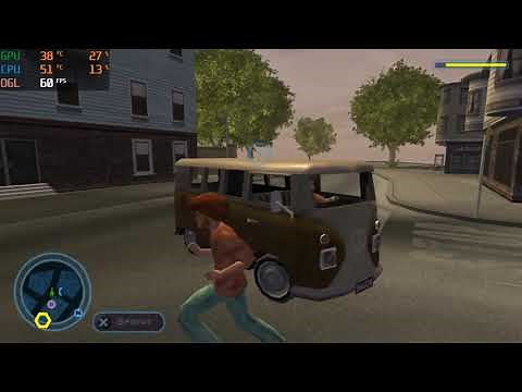 PCSX2 1.7.0-dev-686 - Destroy All Humans! 2 [VISUAL GLITCH FIX SETTINGS]