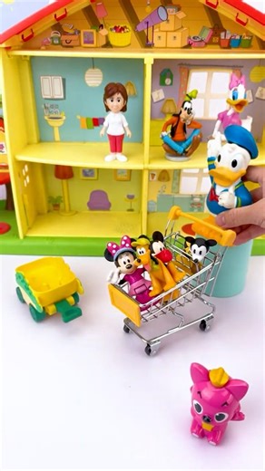 Unboxing Mickey Mouse Family Toys ASMR Funny Videos #donald #mickeymouse