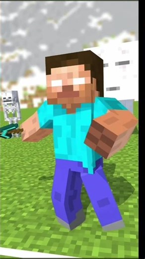 HELP Herobrine Mine Bedrock VS Entity VS Notch #shorts #herobrine #bedrock