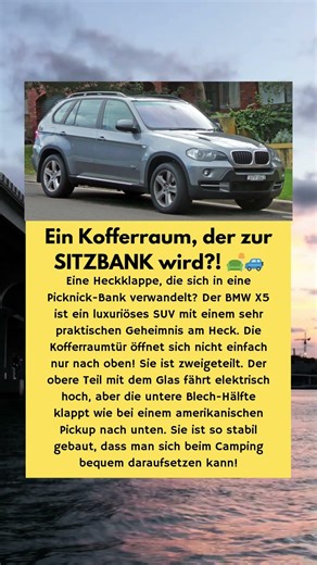 BMW X5: Die praktische geteilte Heckklappe 🛋️🚙