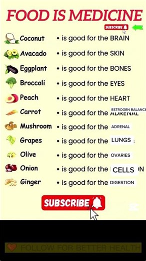 Food is Medicine 🍎 | Health Benefits of Fruits & Vegetables | Eat Healthy Live Longer