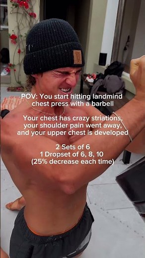 The Landmine Chest Press 🔥