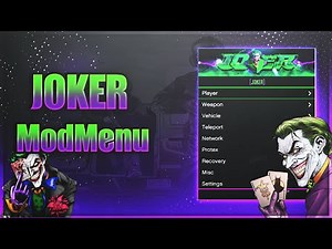 GTA V Online 1.57 | Joker 1.6 | GTA 5 Mod Menu PC | FREE |