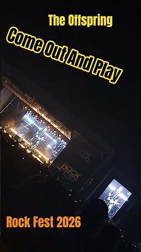 Come Out and Play (Clip Part 1), The Offspring,, 07-18-2026, Cadott, WI
